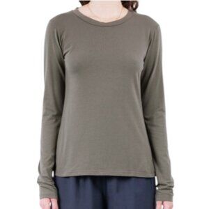 Akris Punto grey modal long sleeve sweater size 12